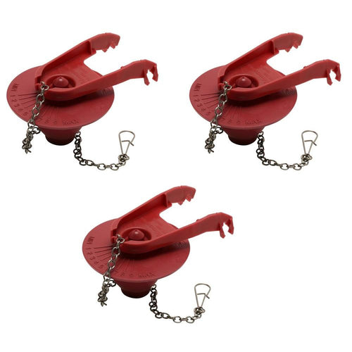 2 in. Universal PerforMAX High Performance Toilet Tank Flapper with Microban (Contractor 3-Pack)