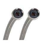 Universal 3/4 in. x 6 ft. Stainless Steel High Efficiency Washing Machine Hose (2-Pack)